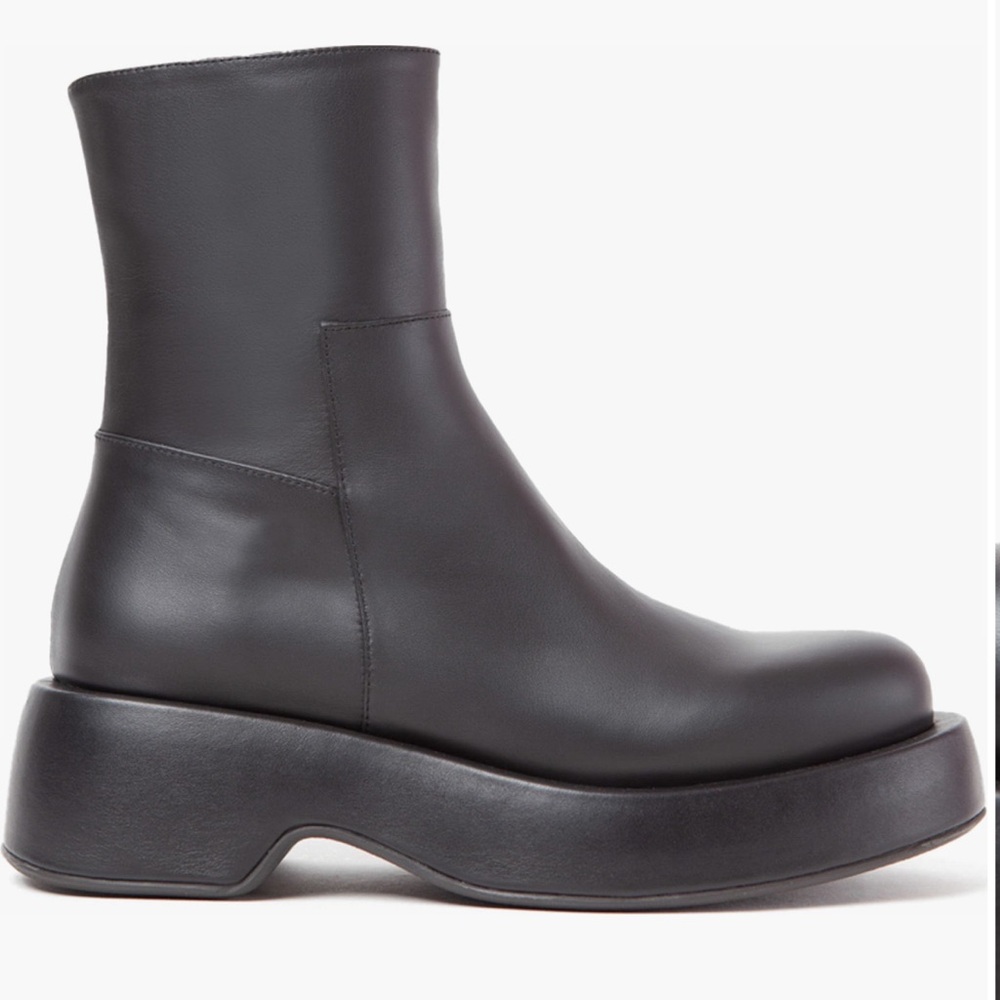 Paloma Barcelo Ebo Platform Bootie in Black